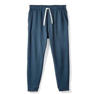 Men’s Medium M Free Fly Bamboo Fleece Jogger Sweats Pants Blue Soft